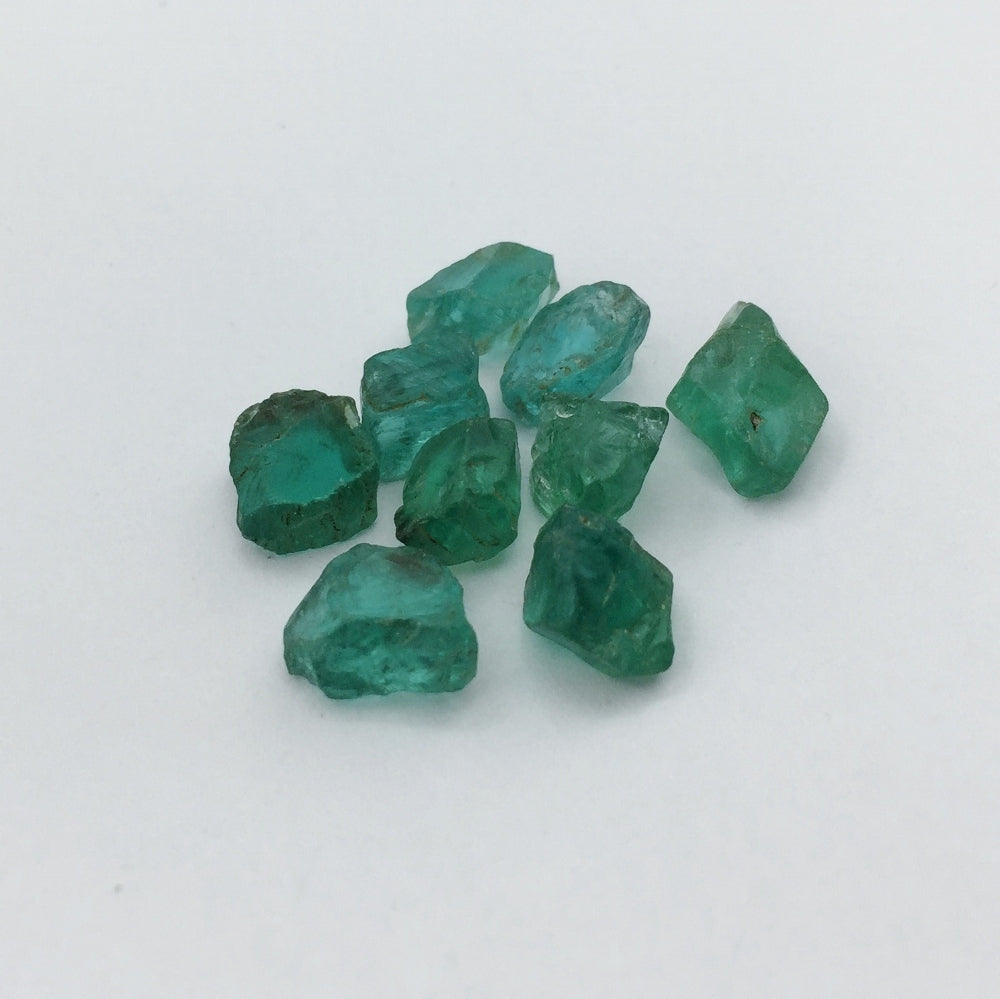 Old Stock! Blue Green Apatite Facet Rough Madagascar 29.85 Carats