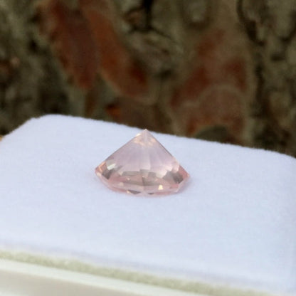 Natural Rose Quartz — 3.24 ct, Madagascar, Octagon Brilliant