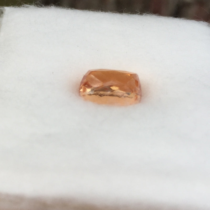 Natural Imperial Topaz — 2.90 ct, Ouro Preto, Brazil, Antique Cushion (GL)