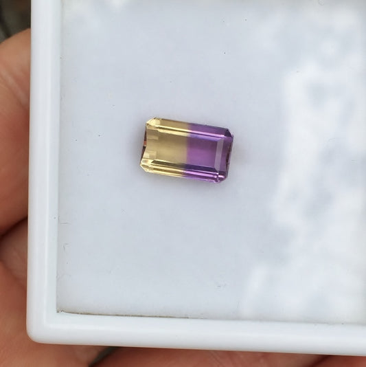Bright and Pretty Natural Ametrine Bolivia 3.16 Carats