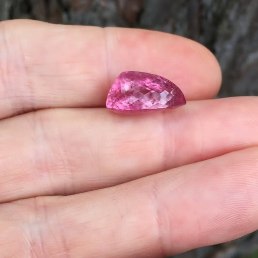 Old Stock Natural Pink Tourmaline Brazil 9.63 Carats