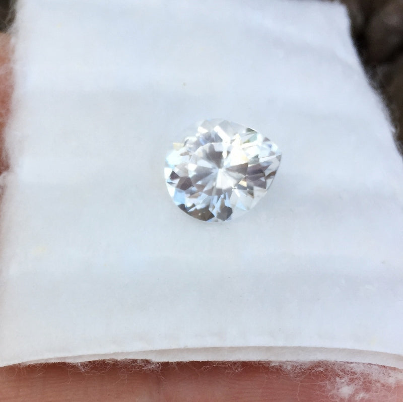 Natural Quartz — 6.46 ct, Sri Lanka, Pear Brilliant