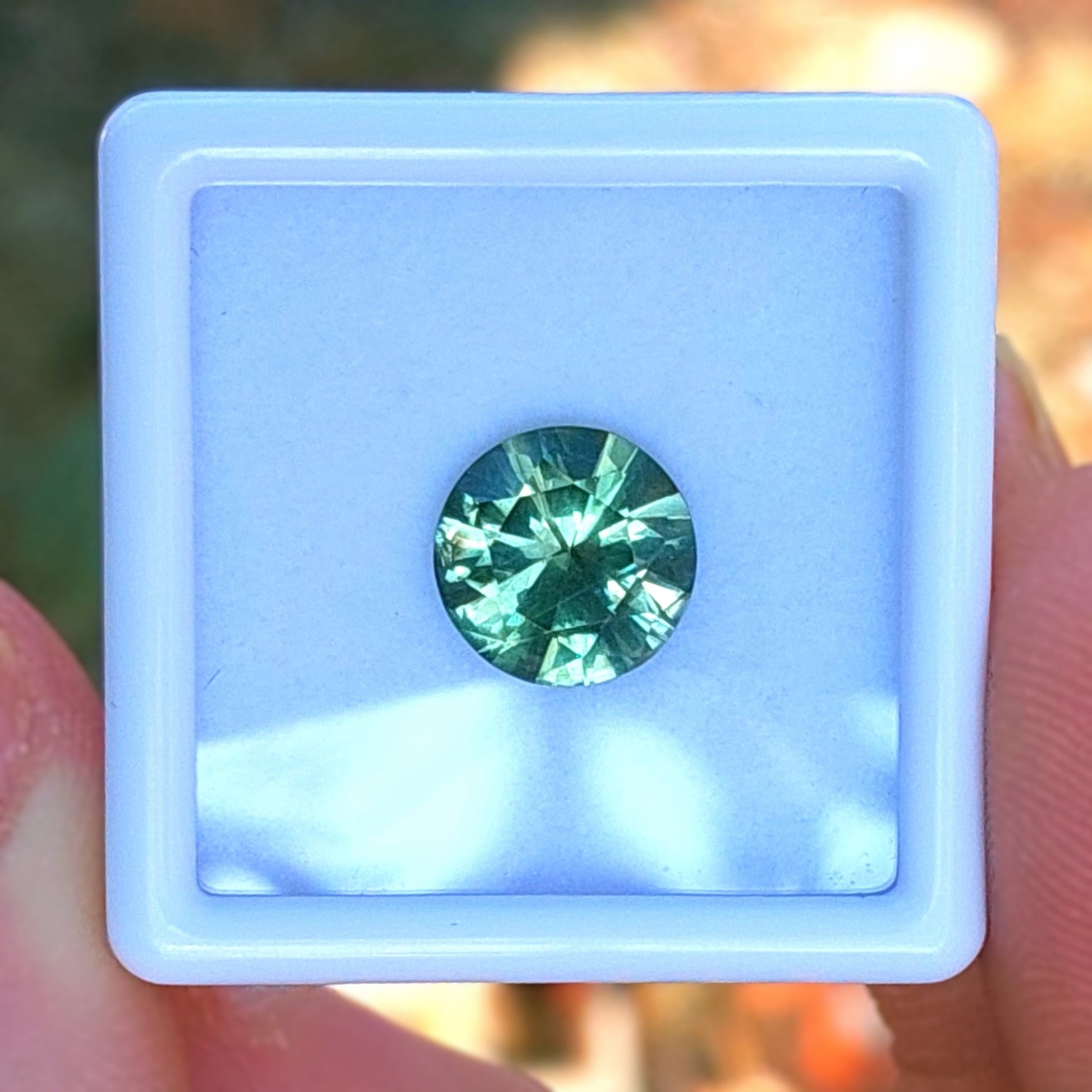 Green Montana Sapphire 2.91 Carats