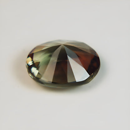 Bi-Color Oregon Sunstone — 3.23 ct | USA Cut