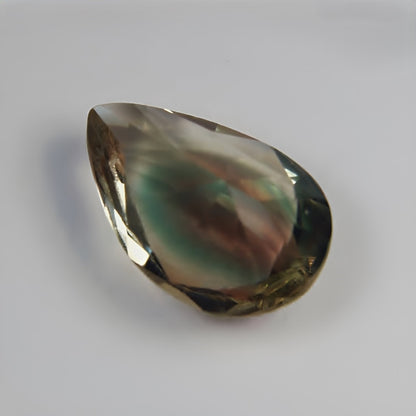 Bi-Color Oregon Sunstone — 6.72 ct | USA Cut (GL)