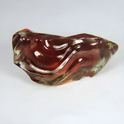 Natural Bi-Color Oregon Sunstone — 35.86 ct, Oregon, Carved (GL)