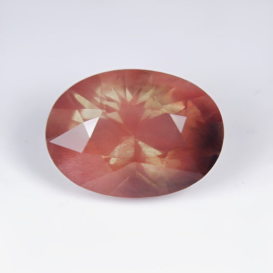 Natural Sunstone — 17.75 ct, United States (Oregon), Modified Oval Brilliant (GL)