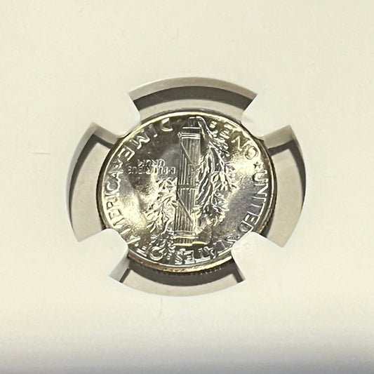 Mercury Dime 1945 s 10C MS 65 4817442-031