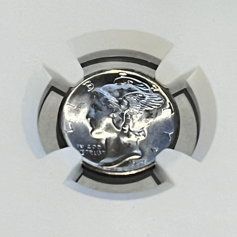 Mercury Dime 1945 s 10C MS 65 4817442-031