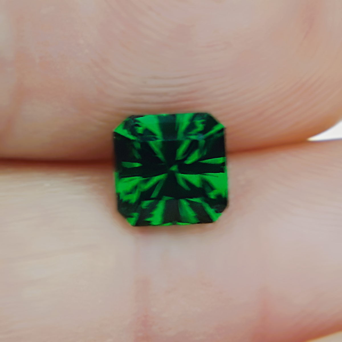 Intense Chrome Green Tsavorite Garnet Kenya 1.99 carats GL