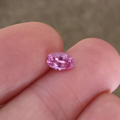 Natural Fine Pink Sapphire Sri  Lanka 1.10 Carat