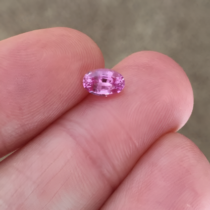 Natural Fine Pink Sapphire Sri  Lanka 1.10 Carat