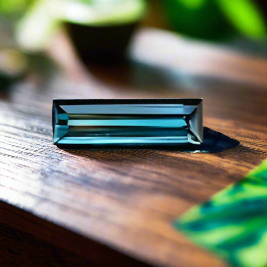 Rich Blue Indicolite Tourmaline from Afghanistan 2.94 carats