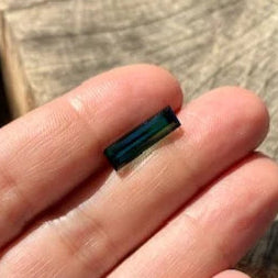 Rich Blue Indicolite Tourmaline from Afghanistan 2.94 carats