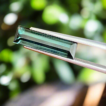 Rich Blue Indicolite Tourmaline from Afghanistan 2.94 carats