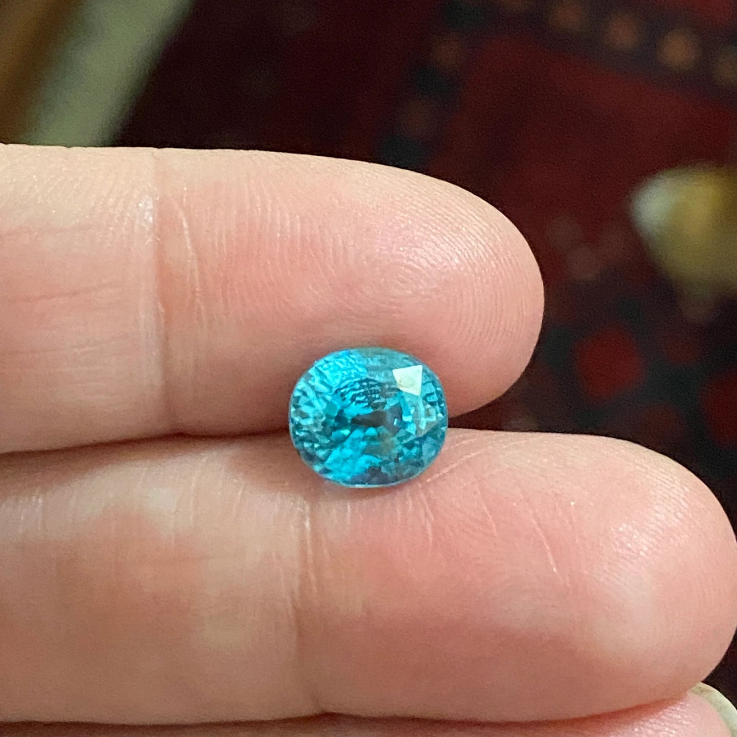 Bright & Rich Blue Zircon – 5.11 Carats of Vibrant Color