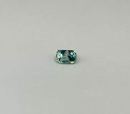 Very Pretty Precision Cut 1960's Brazilian Aquamarine 1.81 carats